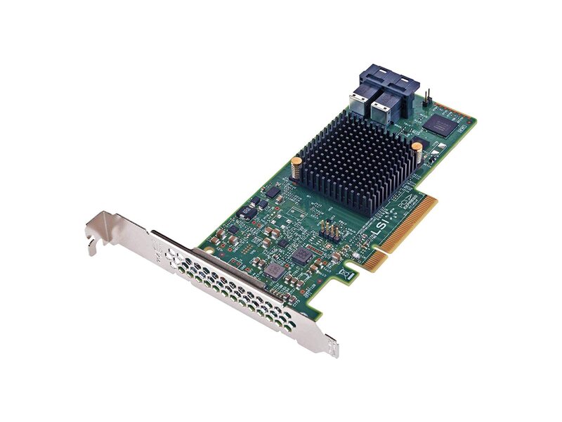 LSI00344  Контроллер HBA Broadcom/ LSI SAS 9300-8i SGL 8-Port Int, 12Gb/ s SATA+SAS, PCIe 3.0