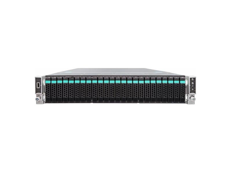 R2224WTTYSR  Intel Server System R2224WTTYSR (Rack 2U, 2xE5-2600V3/ V4, 24xDDR4 RDIMM, 24x2.5'' HDD HotSwap, 8xSATA ports, 2x10Gb Intel X540 LAN, 1+0 1100W, no expander, 2xHeatsink)