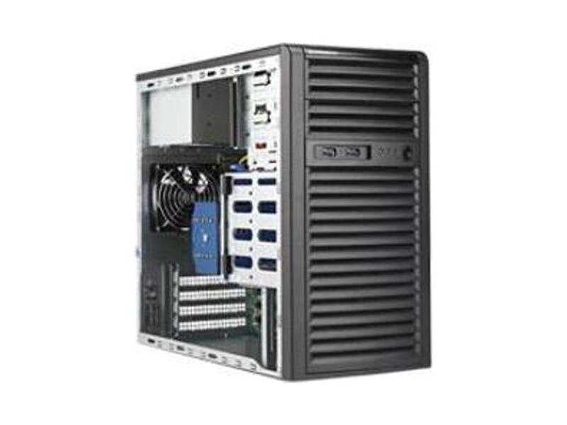 SYS-5039C-I  Supermicro SuperWorkstation Mid-Tower 5039C-I Single Skt Xeon E, 8th Gen.Core i3, Celeron, Pentium/ 4x DIMM/ on board C242 SATA3 RAID 0, 1, 5, 10/ 4int 3.5'', 2ext 5.25''/ 1 PCIE 3.0 x8 (in x16), 2 PCIE 3.0 x4 (in x8)/ 400W