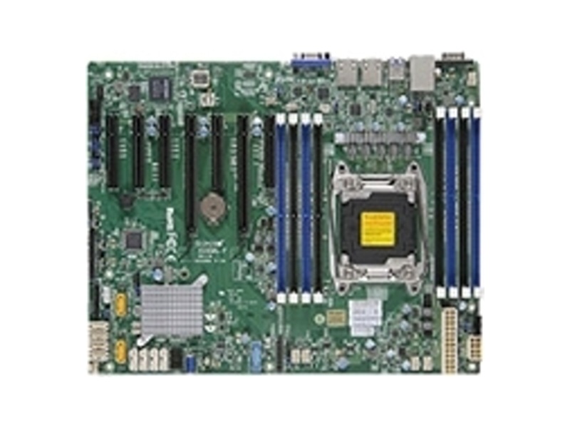 MBD-X10SRL-F-O  Supermicro Server motherboard MBD-X10SRL-F-O, Single socket, Intel C612, 8xDDR4, 10xSATA3 6G, 6xPCIe3.0/ 1xPCIe2.0, 2xGE i210, ATX, Retail