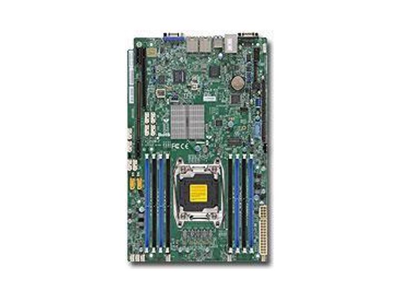 MBD-X10SRW-F-O  Supermicro Server motherboard MBD-X10SRW-F-O, Single socket, Intel С612, 8xDDR4, 10xSATA3 6G, 2xPCIe3.0, 2xGE i350AM2, 8.15''x13.05''