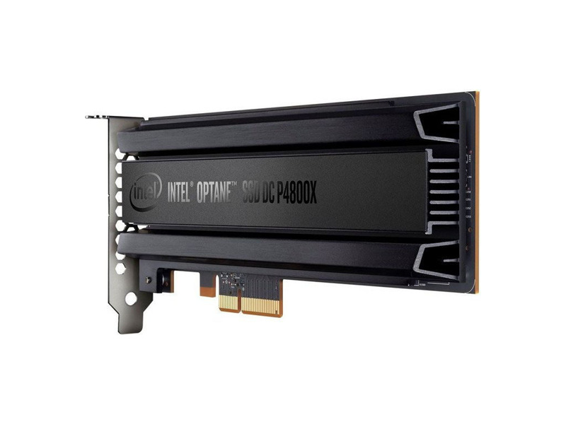 SSDPED1K375GA01  Intel Server SSD Optane DC P4800X Series (375GB, 1/ 2 Height PCIe x4, 20nm, 3D Xpoint)