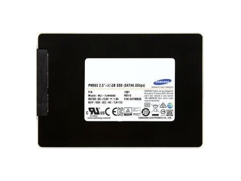MZ7LM960HCHP-00003  Samsung Enterprise SSD 2.5'', PM863, 960GB, SATA6G