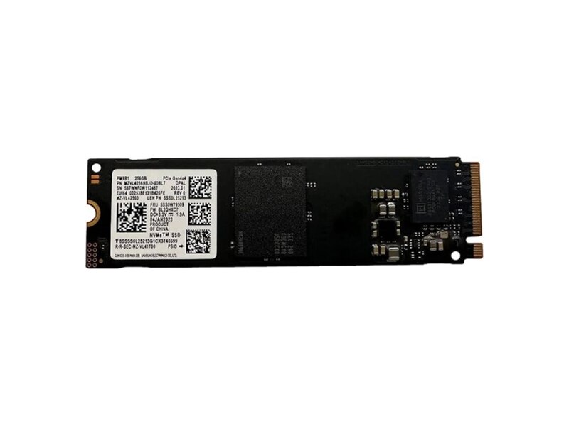 MZVL4256HBJD-00B07  SSD Samsung PM9B1, 256GB, M.2(22x80mm), NVMe, PCIe 4.0 x4, R/ W 3300/ 1250MB/ s, IOPs 224 000/ 400 000