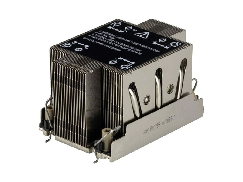 SNK-P0078P  Радиатор Supermicro SNK-P0078P 2U Passive CPU HS for X12 Whitley and Cedar Island Platforms