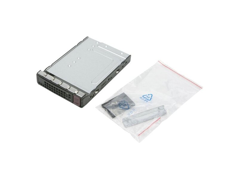 MCP-220-93801-0B  Переходник SuperMicro MCP-220-93801-0B Black Hotswap Gen 6 3.5'' to 2.5'' HDD Tray