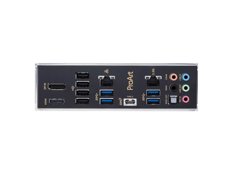 90MB19F0-M0EAY0  ASUS PROART B660-CREATOR D4, LGA1700, B660, 4*DDR4, HDMI+DP (through Type C), CrossFireX, SATA3 + RAID, Audio, Gb LAN, USB 3.2*8, USB 2.0*6, COM*1 header (w/ o cable), ATX ; 1