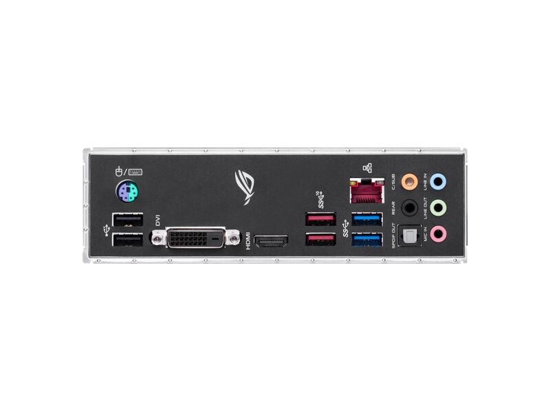 90MB0WD0-M0EAY0  ASUS ROG STRIX B360-G GAMING, LGA1151, B360, 4*DDR4, HDMI+DVI, SLI+CrossFireX, SATA3 + RAID, Audio, Gb LAN, USB 3.1*6, USB 2.0*6, COM*1 header (w/ o cable), ATX ; 90MB0WD0-M0EAY0 4