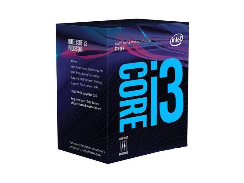 BX80684I38100  CPU Intel Core i3-8100 (3.6GHz, 6M Cache, 4 Cores) Box
