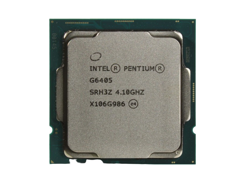 CM8070104291811  CPU Intel Pentium G6405 (4.1GHz/ 4M Cache, 2 cores, S1200) Tray