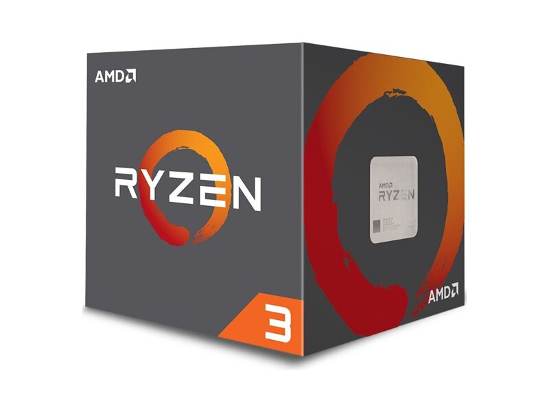 YD1200BBAEBOX  AMD CPU Desktop Ryzen 3 1200 4C/ 4T (3.1/ 3.4GHz Boost, 10MB, 65W, AM4) box, with Wraith Stealth cooler
