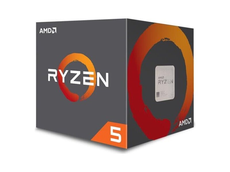 YD1400BBAEBOX  AMD CPU Desktop Ryzen 5 1400 4C/ 8T (3.2/ 3.4GHz Boost, 10MB, 65W, AM4) box, with Wraith Stealth 65W cooler