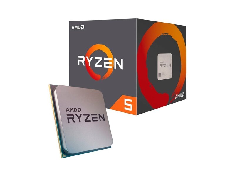 YD1600BBAFBOX  AMD CPU Desktop Ryzen 5 1600 6C/ 12T (3.4/ 3.6GHz Boost, 19MB, 65W, AM4) box, with Wraith Stealth cooler
