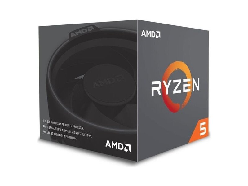 YD260XBCAFBOX  AMD CPU Desktop Ryzen 5 2600X 6C/ 12T (3.6/ 4.2GHz Boost, 19MB, 95W, AM4) box with Wraith Spire cooler 2