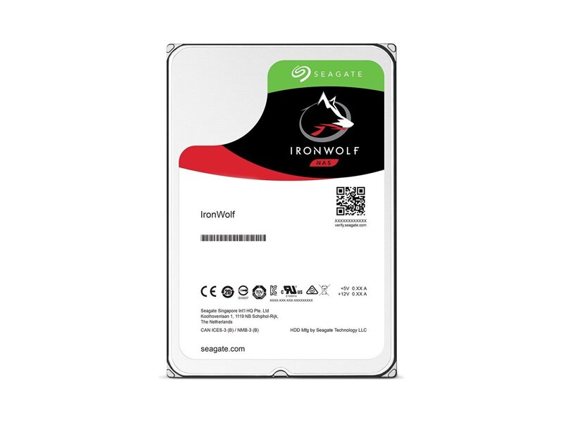 ST2000VN004  HDD Seagate Ironwolf NAS ST2000VN004 (3.5'', 2TB, 64Mb, 5900rpm, SATA6G) 1