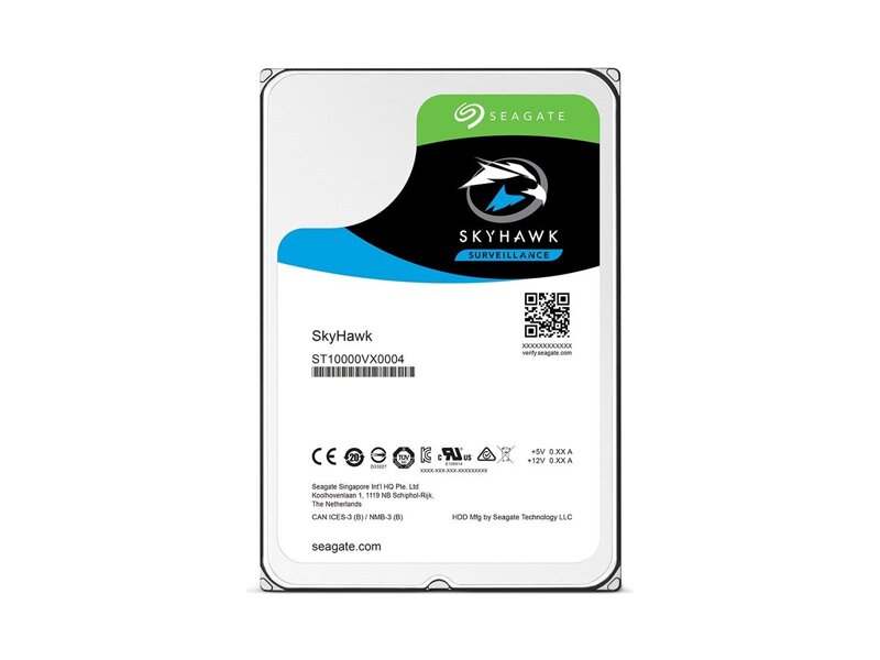 ST8000VX0022  HDD Video Seagate SkyHawk ST8000VX0022 (3.5'', 8TB, 256Mb, 7200rpm, SATA6G) 1