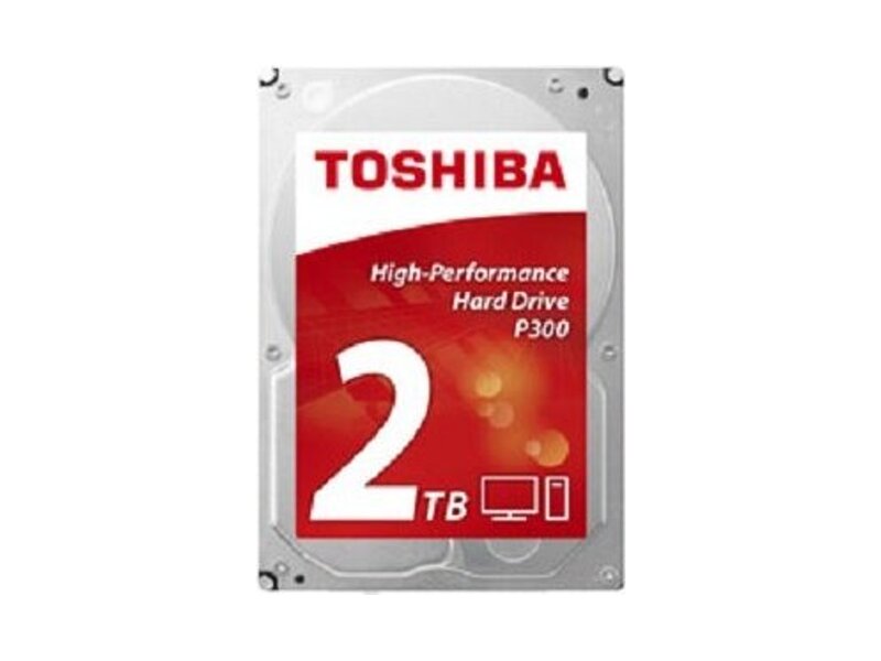 HDWD120UZSVA  HDD Desktop Toshiba HDWD120UZSVA P300 (3.5'', 2TB, 64Mb, 7200rpm, SATA6G)