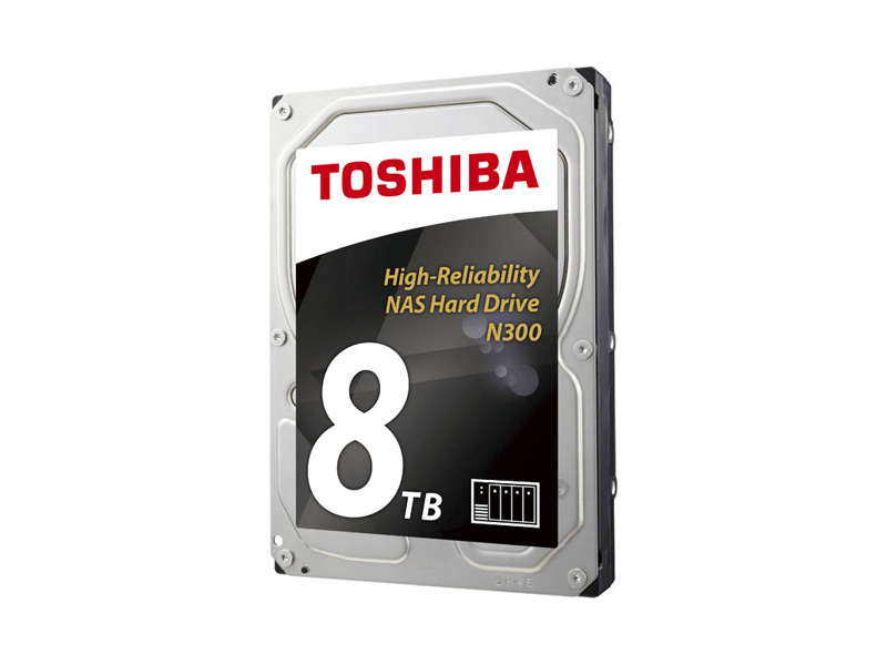 HDWN180UZSVA  HDD Toshiba HDWN180UZSVA NAS N300 (3.5'', 8TB, 128Mb, 7200rpm, SATA6G)