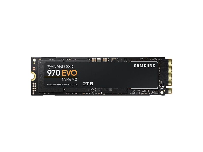 MZ-V7E2T0BW  Samsung SSD M.2, 2TB, 970 EVO, V-NAND 3-bit MLC, Phoenix, NVMe/ PCIE 3.0 x4, R3500/ W2500Mb/ s, IOPS 500 000 3