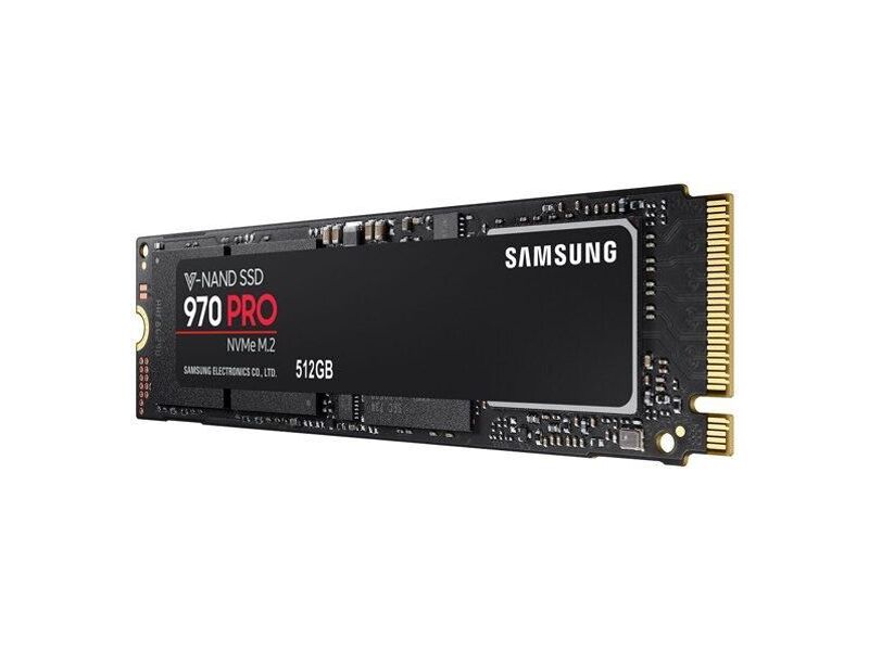 MZ-V7P512BW  Samsung SSD M.2, 512GB, 970 PRO, V-NAND 2-bit MLC, Phoenix, NVMe/ PCIE 3.0 x4, R3500/ W2700Mb/ s, IOPS 500 000 1