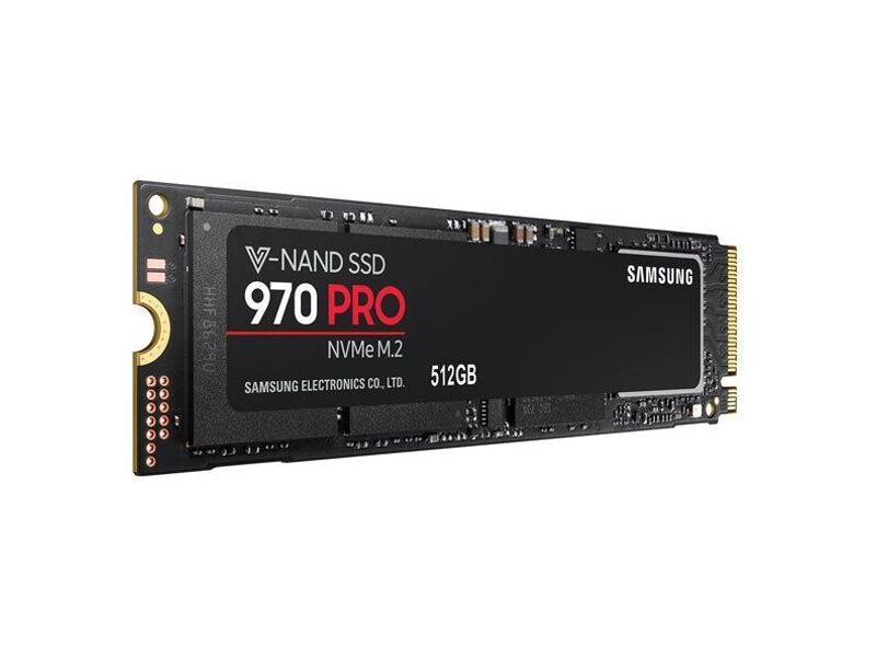 MZ-V7P512BW  Samsung SSD M.2, 512GB, 970 PRO, V-NAND 2-bit MLC, Phoenix, NVMe/ PCIE 3.0 x4, R3500/ W2700Mb/ s, IOPS 500 000