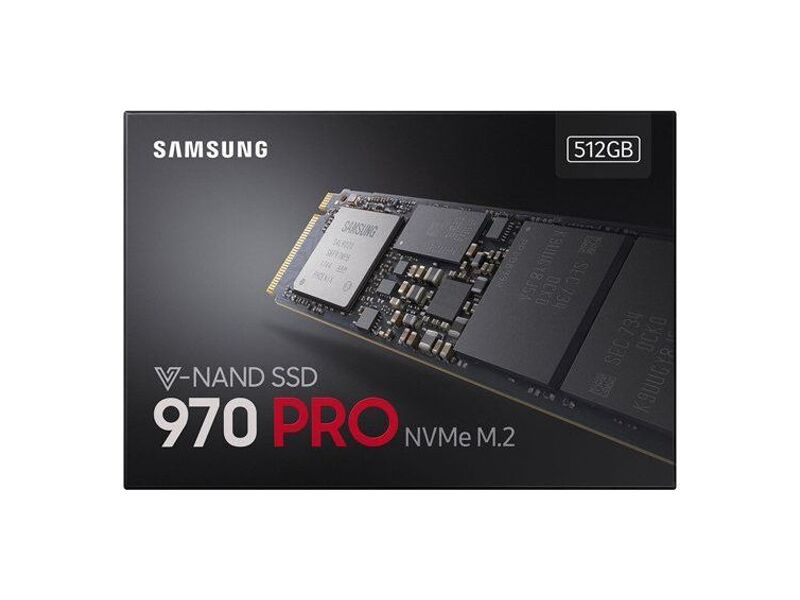 MZ-V7P512BW  Samsung SSD M.2, 512GB, 970 PRO, V-NAND 2-bit MLC, Phoenix, NVMe/ PCIE 3.0 x4, R3500/ W2700Mb/ s, IOPS 500 000 2
