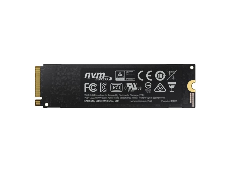 MZ-V7S500BW  Samsung SSD M.2, 500GB, 970 EVO Plus, V-NAND 3-bit MLC, Phoenix, NVMe/ PCIE 3.0 x4, R3500/ W3300Mb/ s 1