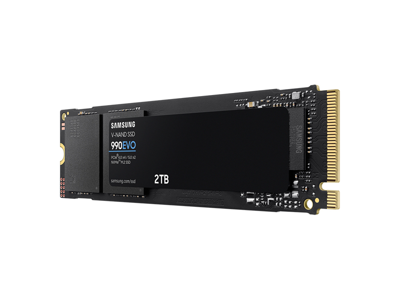 MZ-V9E2T0BW  Samsung SSD 2Tb 990 EVO M.2 MZ-V9E2T0BW NVMe 2.0, PCIe 4.0 x4, V-NAND TLC