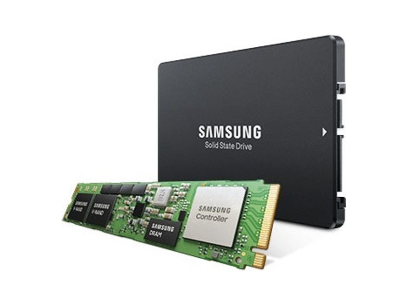 MZ1LB3T8HMLA-00007  Samsung SSD M.2, PM983, 3840GB, NVMe/ PCIE 3.0 x4, R3000/ W1400Mb/ s, IOPS(R4K) 480K/ 42K, TLC