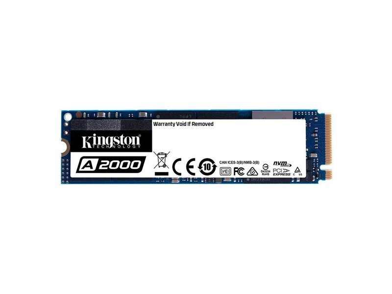 SA2000M8R/500G  Kingston SSD 500GB A2000 M.2 2280 NVMe