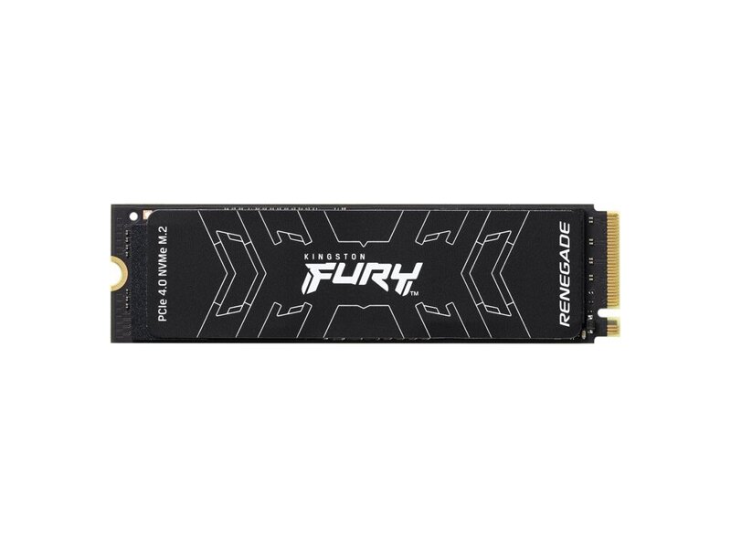 SFYRD/2000G  Kingston SSD Fury Renegade 2000GB, M.2 22x80mm, NVMe, PCIe 4.0 x4, 3D TLC, R/ W 7300/ 7000MB/ s, IOPs 1 000 000/ 1 000 000, TBW 2000, DWPD 0.55, with Heat Spreader (5 лет)