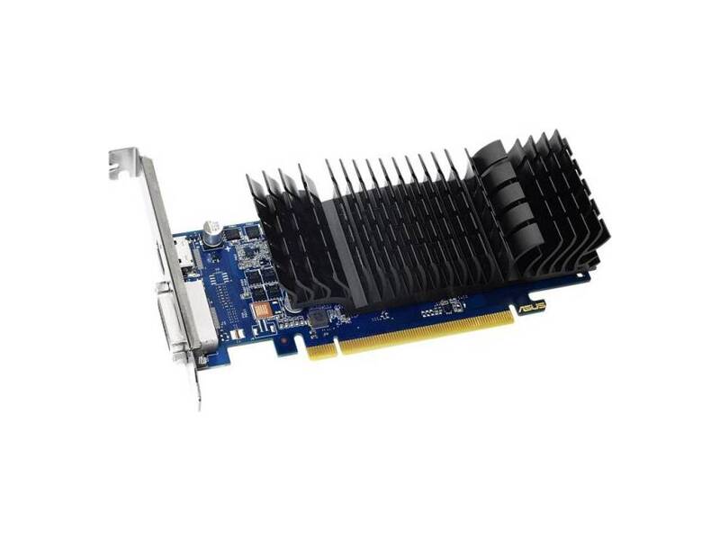 90YV0AT0-M0NA00  ASUS PCI-E GT1030-SL-2G-BRK nVidia GeForce GT 1030 2048Mb 64bit GDDR5 1228/ 6008 DVIx1/ HDMIx1/ HDCP Ret low profile
