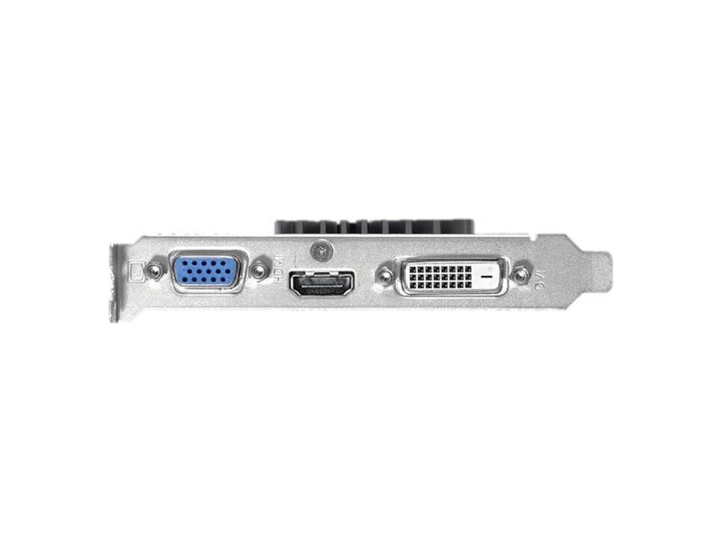 GT730-2GD5-BRK  ASUS PCI-E GT730-2GD5-BRK nVidia GeForce GT 730 2048Mb 64bit GDDR5 901/ 5010 DVIx1/ HDMIx1/ CRTx1/ HDCP Ret low profile 1