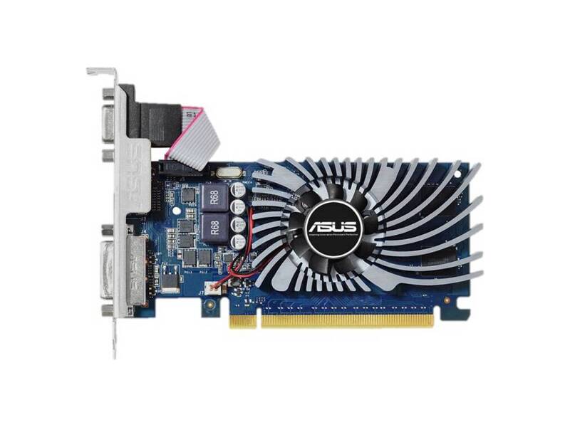 GT730-2GD5-BRK  ASUS PCI-E GT730-2GD5-BRK nVidia GeForce GT 730 2048Mb 64bit GDDR5 901/ 5010 DVIx1/ HDMIx1/ CRTx1/ HDCP Ret low profile 2