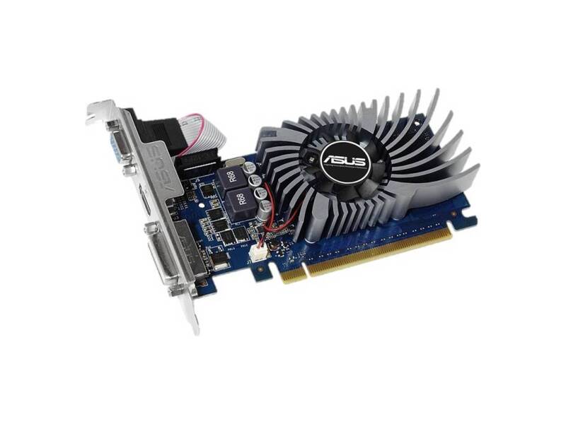 GT730-2GD5-BRK  ASUS PCI-E GT730-2GD5-BRK nVidia GeForce GT 730 2048Mb 64bit GDDR5 901/ 5010 DVIx1/ HDMIx1/ CRTx1/ HDCP Ret low profile 3