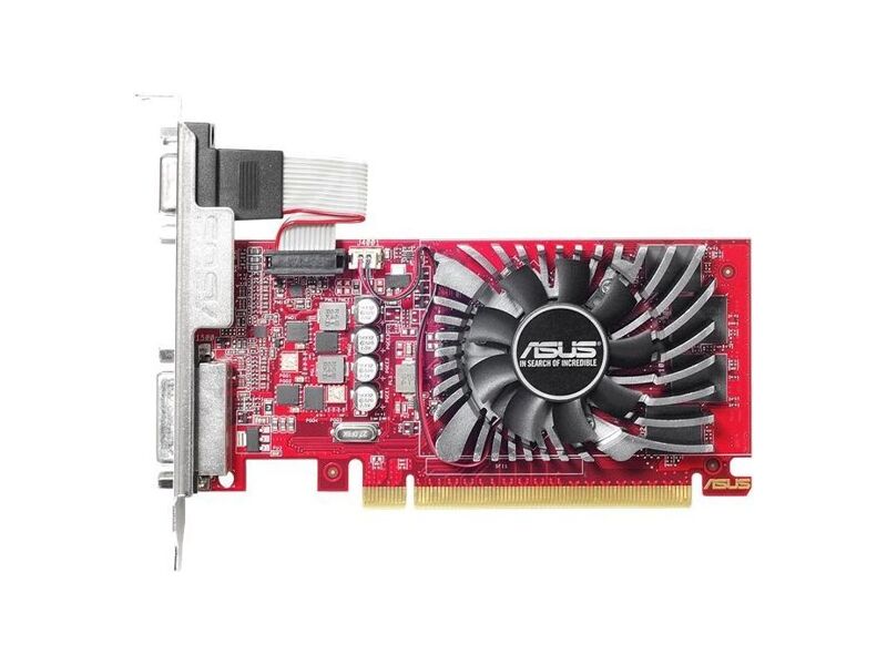 R7240-O4GD5-L  ASUS PCI-E R7240-O4GD5-L AMD Radeon R7 240 4096Mb 128bit DDR5 770/ 4600 DVIx1/ HDMIx1/ CRTx1/ HDCP Ret low profile 1