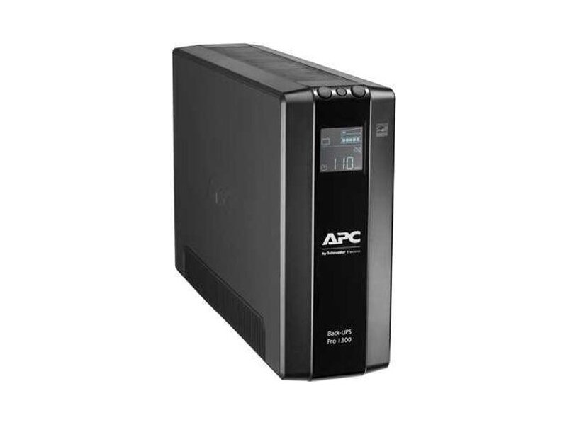 BR1300MI  ИБП APC Back-UPS Pro, Интерактивная, 1300 ВА / 780 Вт, Tower, IEC, LCD, USB, USB 1