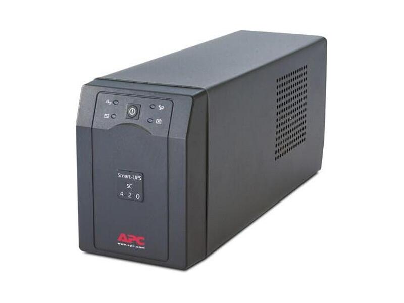 SC420I  ИБП APC Smart-UPS 420VA/ 260W, 230V, Line-Interactive, Data line surge protection, Hot Swap User Replaceable Batteries, PowerChute