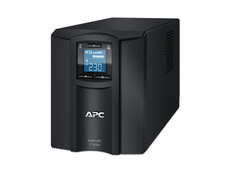 SMC2000I  ИБП APC Smart-UPS C 2000VA/ 1300W, 230V, Line-Interactive, LCD