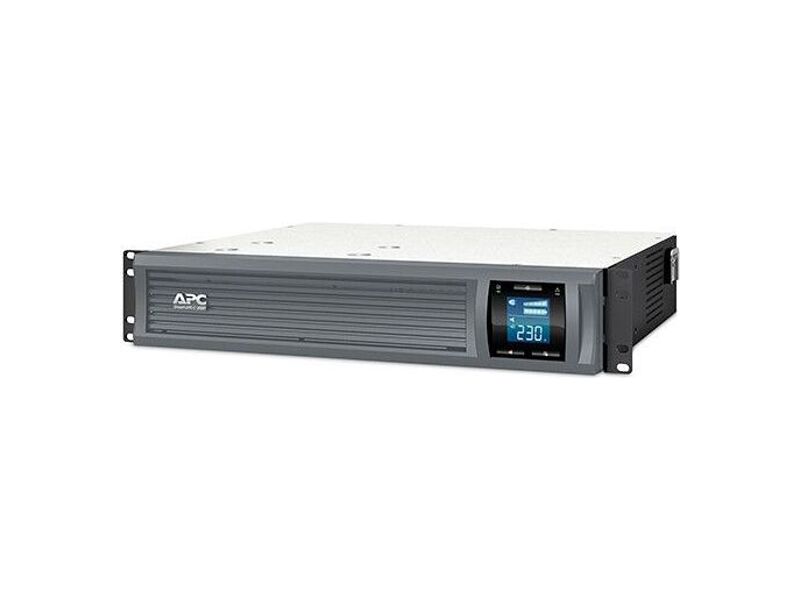 SMC2000I-2URS  ИБП APC Smart-UPS C 2000VA/ 1300W 2U RackMount, 230V, Line-Interactive, Out: 220-240V 6xC13, LCD, Gray, No CD/ cables