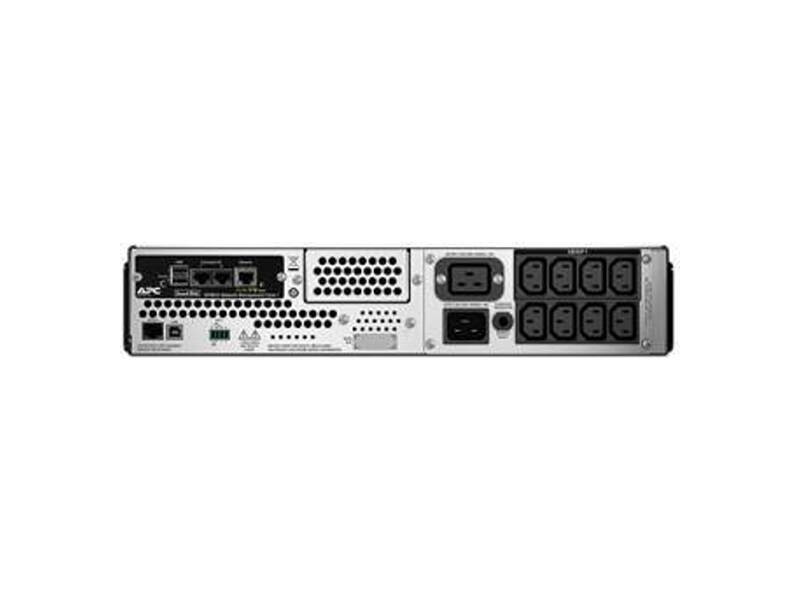 SMT2200RMI2UNC  ИБП APC Smart-UPS SMT, Line-Interactive, 2200VA / 1980W, Rack, IEC, LCD, Serial+USB, SmartSlot 1