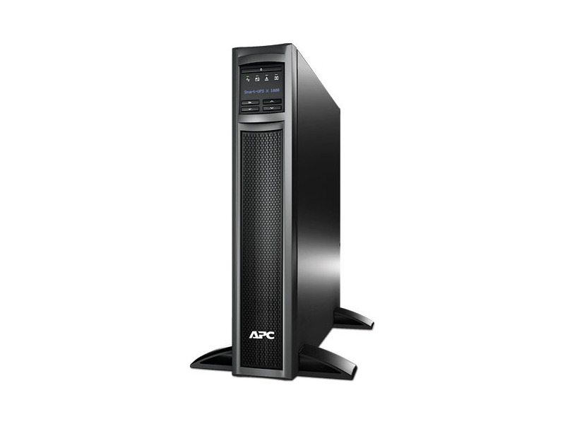 SMX1000I  ИБП APC Smart-UPS SMX, 1000VA/ 800W, Tower/ RM 2U, Ext. Runtime, Line-Interactive, LCD, Out: 220-240V 8xC13 (2-gr. Switched), SmartSlot, USB, COM, EPO, HS User Replaceable Bat, Black.(REP: SUA1000)