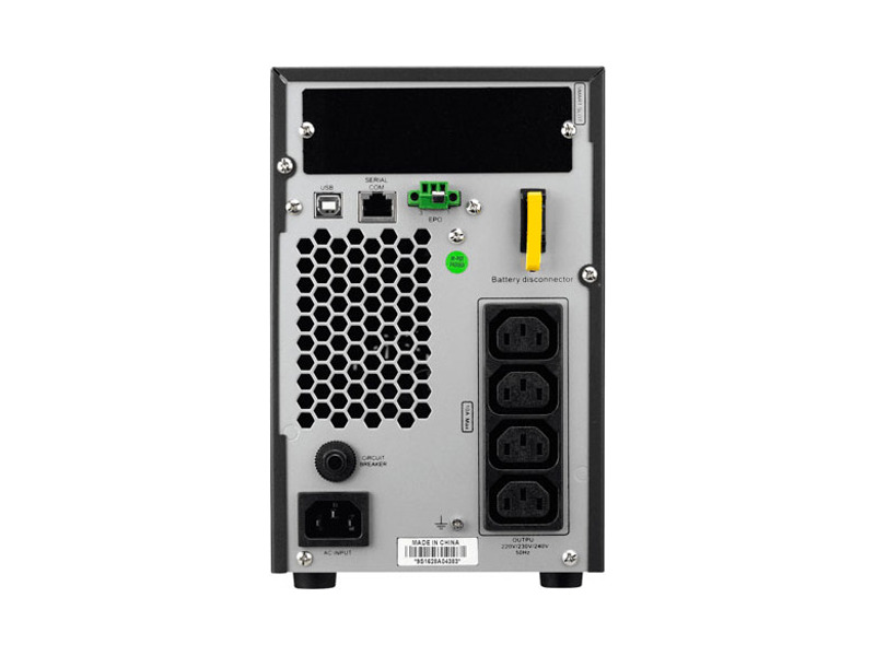 SRC2KI  ИБП APC Smart-UPS SRC, 2000VA/ 1600W, On-Line, Tower, LCD, USB, SmartSlot, PowerChute, Black 1