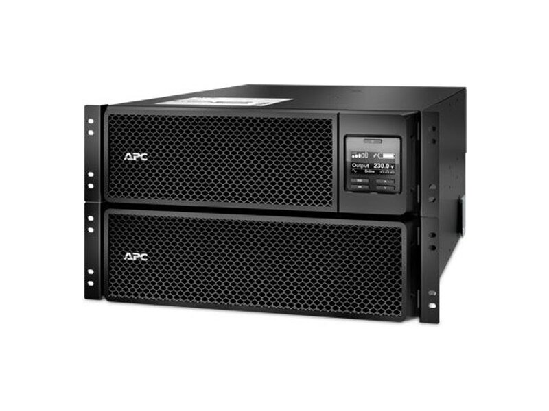 SRT10KRMXLI  ИБП APC Smart-UPS SRT RM, 10000VA/ 10000W, On-Line, Extended-run, Rack 6U (Tower convertible), Pre-Inst. Web/ SNMP, with PC Business, Black