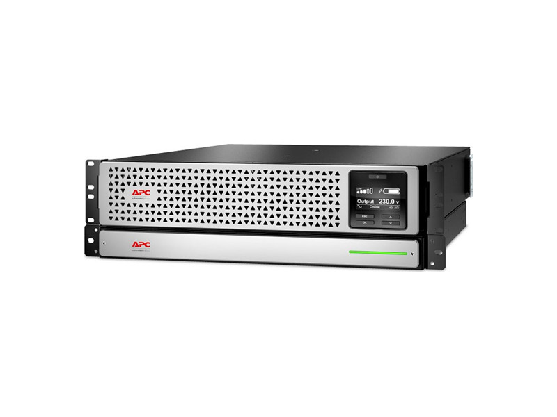SRTL3000RMXLI  ИБП APC Smart-UPS SRT Li-Ion RM, 3000VA/ 2700W, On-line, Extended-run, Rack 3U, LCD, USB, SmartSlot