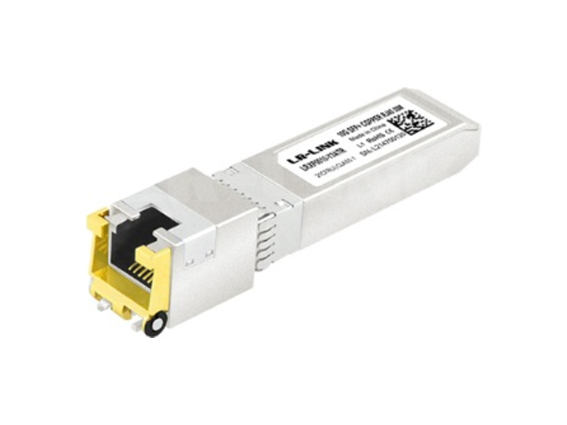 LRXP0010-Y3ATR  Трансивер LR-Link SFP+ 10Гбит\сек для медного кабеля, 30м