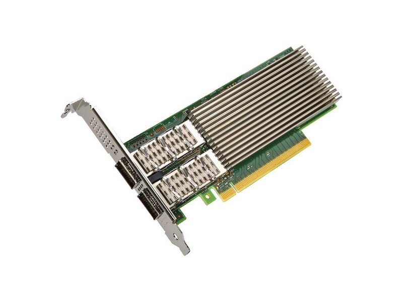 E810CQDA2G2P5  Сетевой адаптер Intel E810-CQDA2 Dual-Port 100GB/ S QSFP28