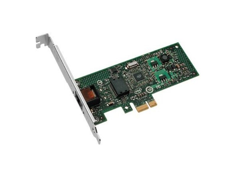 EXPI9301CTBLK  Адаптер Intel Gigabit CT Desktop (PCIE 1.1 x1, Single Port, Gigabit Ethernet, Cat.-5)