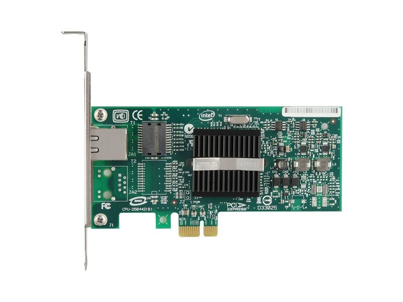 EXPI9404PTLBLK  Адаптер Intel Ethernet PRO/ 1000 PT Server (PCIE, Quad Port, 10/ 100/ 1000Base-T, Gigabit Ethernet )