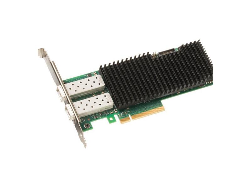XXV710DA2BLK  Адаптер Intel Ethernet XXV710-DA2 для OCP (PCI-E 3.0 x8, 25/ 10/ 1GbE, Dual Port, SFP28)